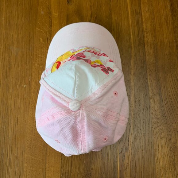 EMMA WIGGLE The Wiggles Baseball Cap Girls 1-3 2T Yellow Wiggle Pink Toddler Hat - Picture 4 of 8